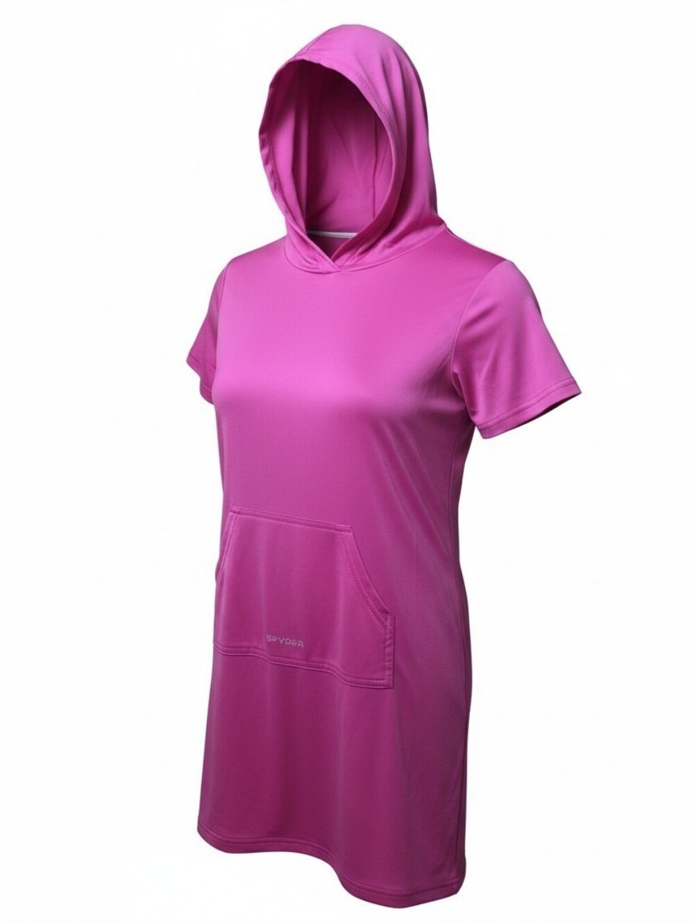 SPYDER | Pink‎ Hooded Performance Swim Cover Up Active Dress Beachwear | L 12-14
